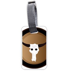 Logo The Cow Animals Luggage Tags (One Side) 