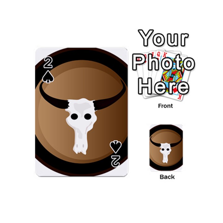 Logo The Cow Animals Playing Cards 54 (Mini) 