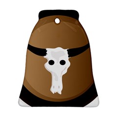 Logo The Cow Animals Bell Ornament (two Sides) by Nexatart