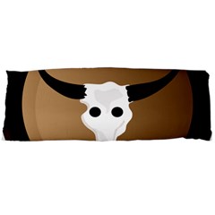 Logo The Cow Animals Body Pillow Case Dakimakura (two Sides) by Nexatart