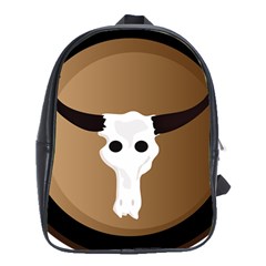 Logo The Cow Animals School Bags (xl)  by Nexatart