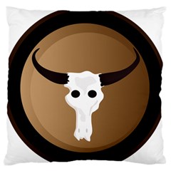 Logo The Cow Animals Standard Flano Cushion Case (one Side) by Nexatart