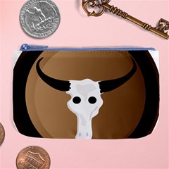 Logo The Cow Animals Large Coin Purse by Nexatart