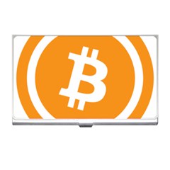 Bitcoin Cryptocurrency Currency Business Card Holders by Nexatart