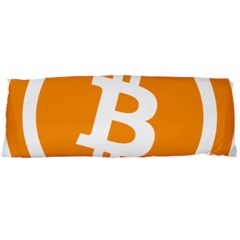 Bitcoin Cryptocurrency Currency Body Pillow Case Dakimakura (two Sides) by Nexatart