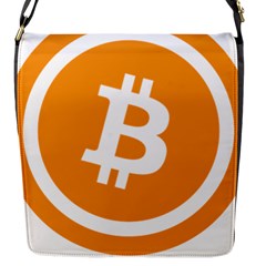 Bitcoin Cryptocurrency Currency Flap Messenger Bag (s) by Nexatart