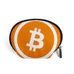 Bitcoin Cryptocurrency Currency Accessory Pouches (Small)  Front