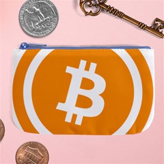 Bitcoin Cryptocurrency Currency Large Coin Purse