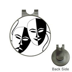 Theatermasken Masks Theater Happy Hat Clips With Golf Markers by Nexatart