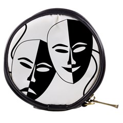 Theatermasken Masks Theater Happy Mini Makeup Bags by Nexatart