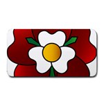 Flower Rose Glass Church Window Medium Bar Mats 16 x8.5  Bar Mat