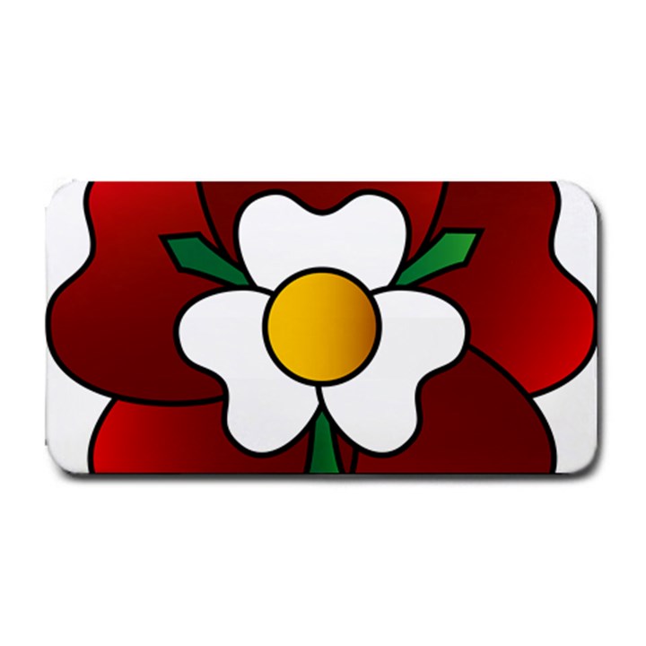 Flower Rose Glass Church Window Medium Bar Mats