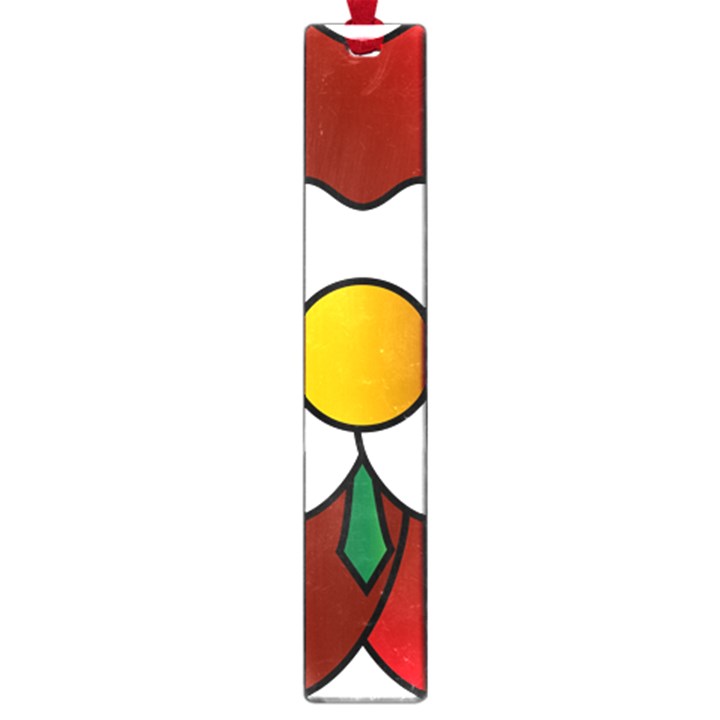 Flower Rose Glass Church Window Large Book Marks