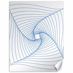 Spirograph Pattern Drawing Design Canvas 18  X 24   by Nexatart