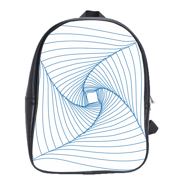 Spirograph Pattern Drawing Design School Bags(Large) 