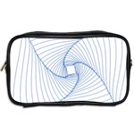 Spirograph Pattern Drawing Design Toiletries Bags 2-Side Back