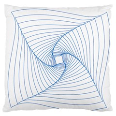 Spirograph Pattern Drawing Design Standard Flano Cushion Case (one Side) by Nexatart