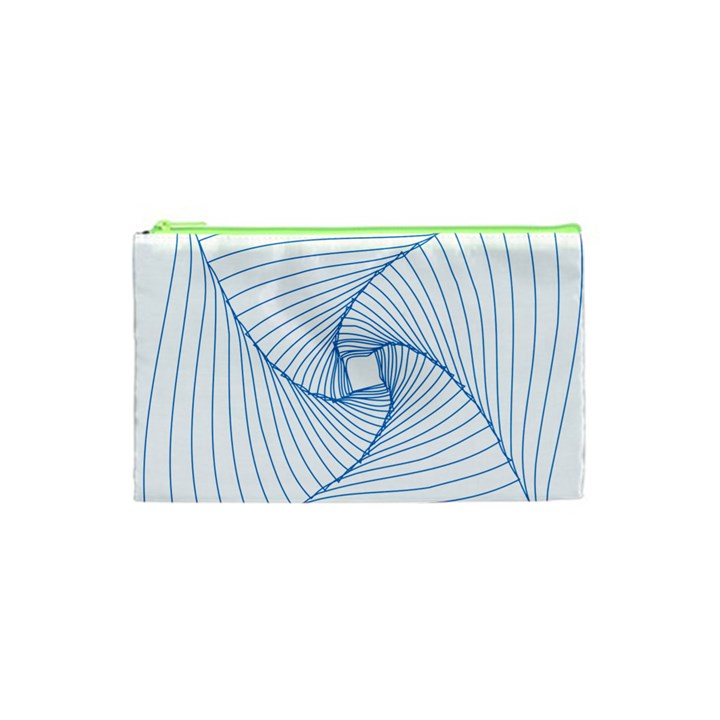 Spirograph Pattern Drawing Design Cosmetic Bag (XS)