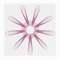 Spirograph Pattern Circle Design Medium Glasses Cloth by Nexatart