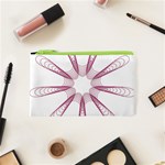 Spirograph Pattern Circle Design Cosmetic Bag (XS) Front