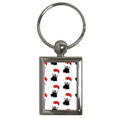 Pattern Sheep Parachute Children Key Chains (rectangle)  by Nexatart