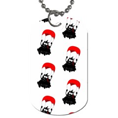 Pattern Sheep Parachute Children Dog Tag (two Sides) by Nexatart