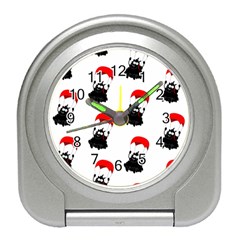 Pattern Sheep Parachute Children Travel Alarm Clocks by Nexatart