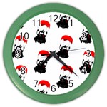 Pattern Sheep Parachute Children Color Wall Clocks Front