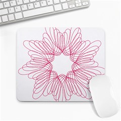 Spirograph Pattern Drawing Design Large Mousepads