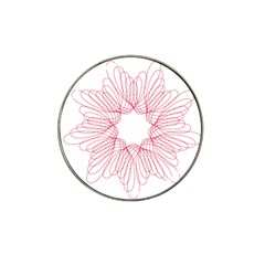 Spirograph Pattern Drawing Design Hat Clip Ball Marker