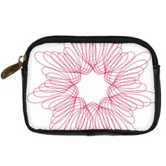 Spirograph Pattern Drawing Design Digital Camera Cases