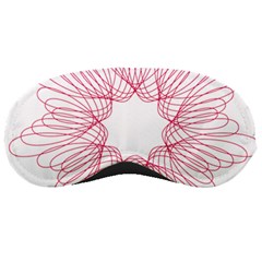 Spirograph Pattern Drawing Design Sleeping Masks