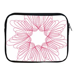 Spirograph Pattern Drawing Design Apple iPad 2/3/4 Zipper Cases