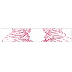 Spirograph Pattern Drawing Design Flano Scarf (large) by Nexatart