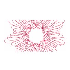 Spirograph Pattern Drawing Design Satin Wrap by Nexatart