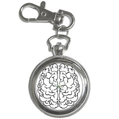 Brain Mind Gray Matter Thought Key Chain Watches by Nexatart