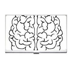 Brain Mind Gray Matter Thought Business Card Holders by Nexatart