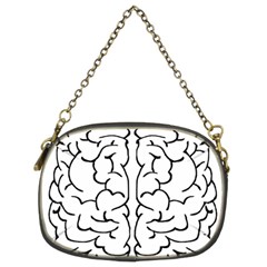 Brain Mind Gray Matter Thought Chain Purses (two Sides)  by Nexatart