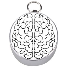 Brain Mind Gray Matter Thought Silver Compasses by Nexatart