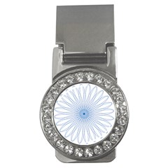 Spirograph Pattern Circle Design Money Clips (cz)  by Nexatart