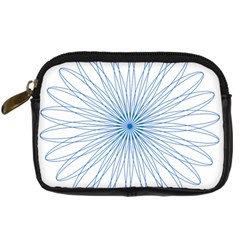 Spirograph Pattern Circle Design Digital Camera Cases by Nexatart