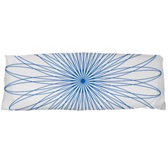 Spirograph Pattern Circle Design Body Pillow Case (dakimakura) by Nexatart