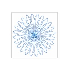 Spirograph Pattern Circle Design Satin Bandana Scarf by Nexatart