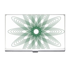 Spirograph Pattern Circle Design Business Card Holders by Nexatart