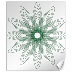 Spirograph Pattern Circle Design Canvas 20  X 24   by Nexatart