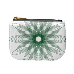 Spirograph Pattern Circle Design Mini Coin Purses by Nexatart