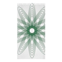 Spirograph Pattern Circle Design Shower Curtain 36  X 72  (stall)  by Nexatart