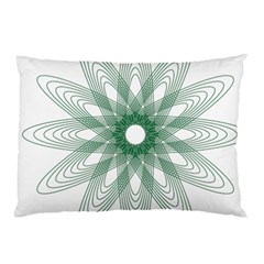 Spirograph Pattern Circle Design Pillow Case (two Sides) by Nexatart