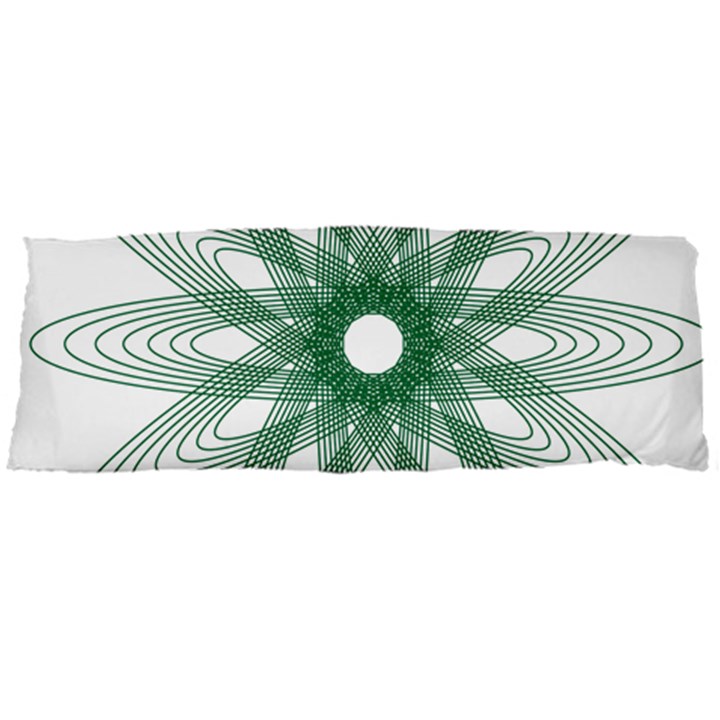 Spirograph Pattern Circle Design Body Pillow Case Dakimakura (Two Sides)