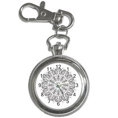 Art Coloring Flower Page Book Key Chain Watches by Nexatart